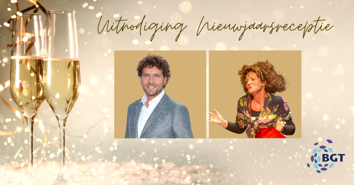Reminder Nieuwjaarsreceptie BGT - dinsdag 9 januari 2024