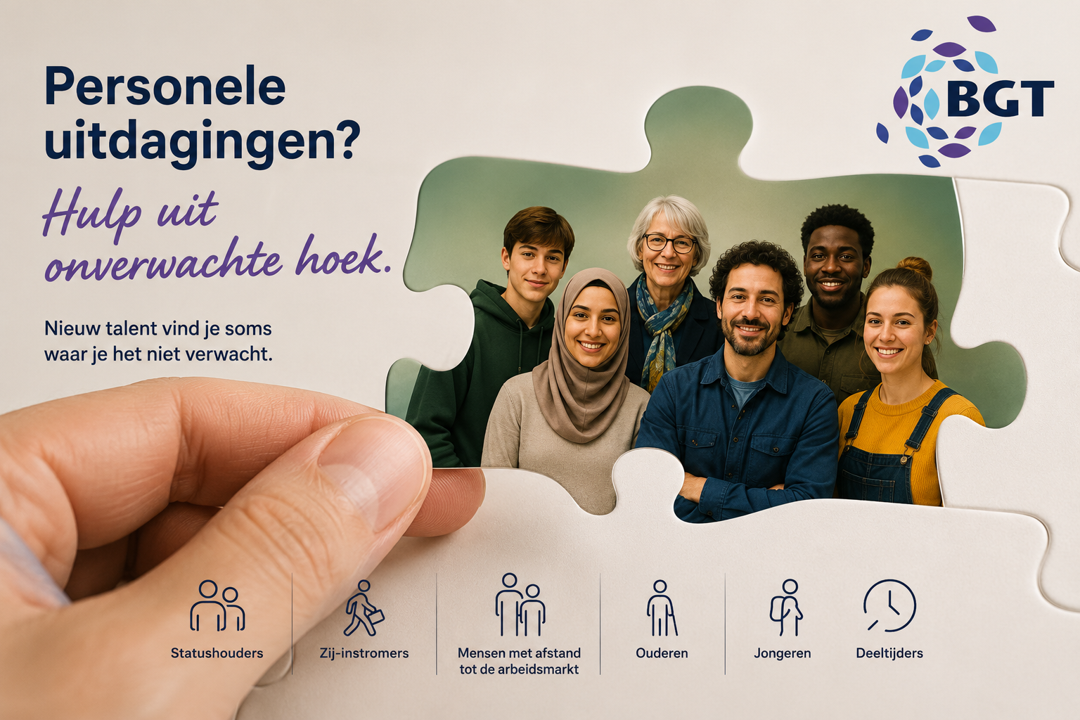 Reminder - BGT Café - Personele uitdagingen: hulp uit onverwachte hoek - 8 oktober 2026
