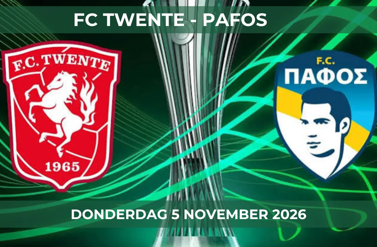 Met BGT naar FC Twente – Pafos (onder voorbehoud van toewijzing kaarten)