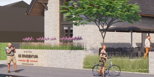 Alles in balans bij ontwerp en uitvoering van bistro de Kruidentuin