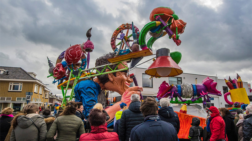 De Grote Rosenmontagoptocht in Tubbergen