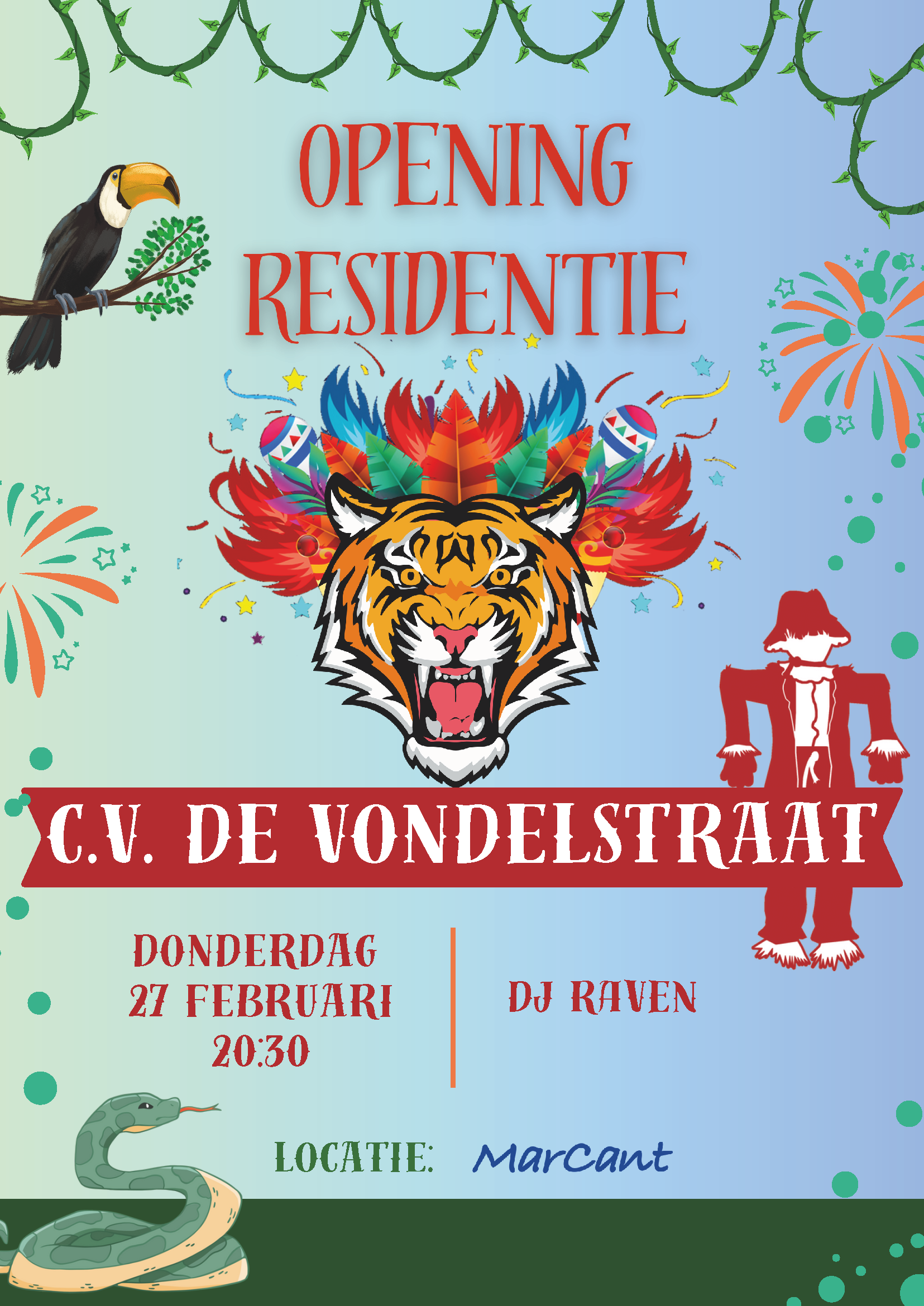 Opening residentie