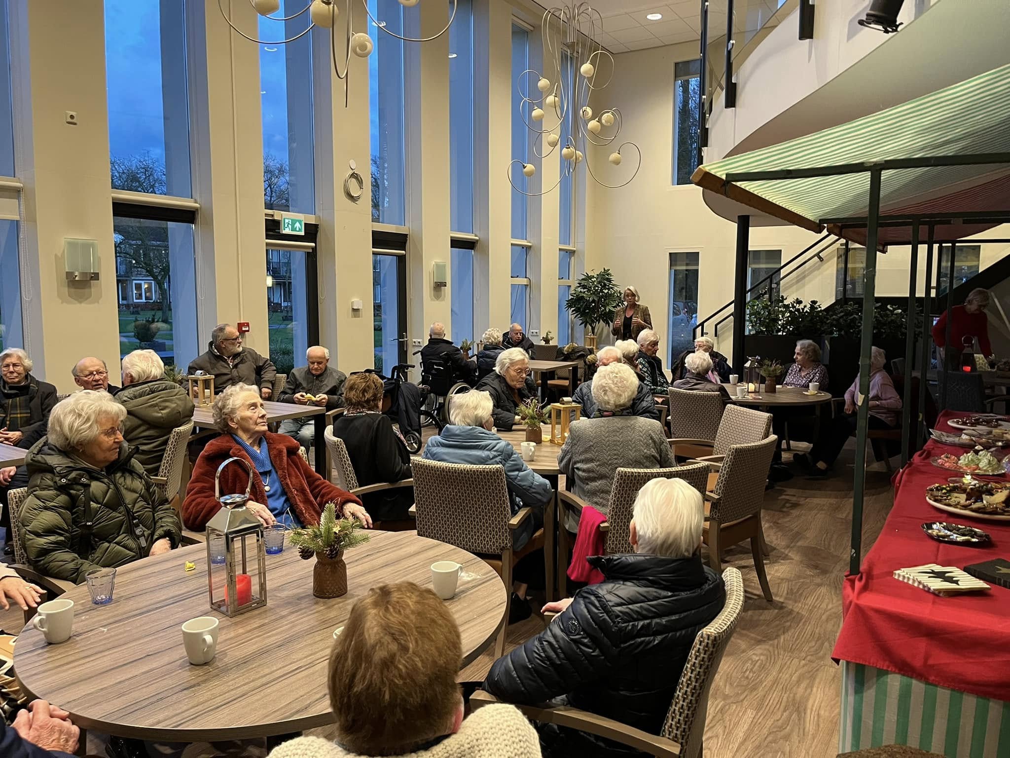Jaarlijkse Kerstviering in De Eeshof