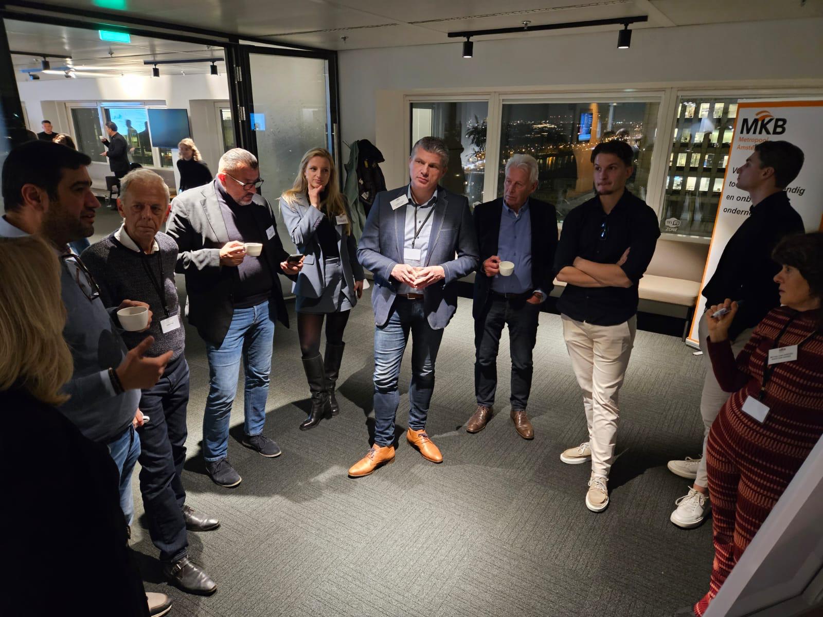 Succesvolle MKB-groeiborrel over 'Financieren in het MKB' bij Rabobank in Amsterdam