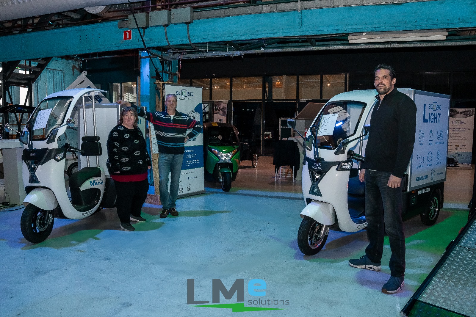 Maak een korte testrit in een compacte elektrische voertuig tijdens de Groeiborrel van 10 december a.s. 
