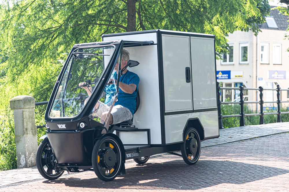 Slim, duurzaam en flexibel: shortlease VOK Cargo Bike nu beschikbaar voor ondernemers in Amsterdam