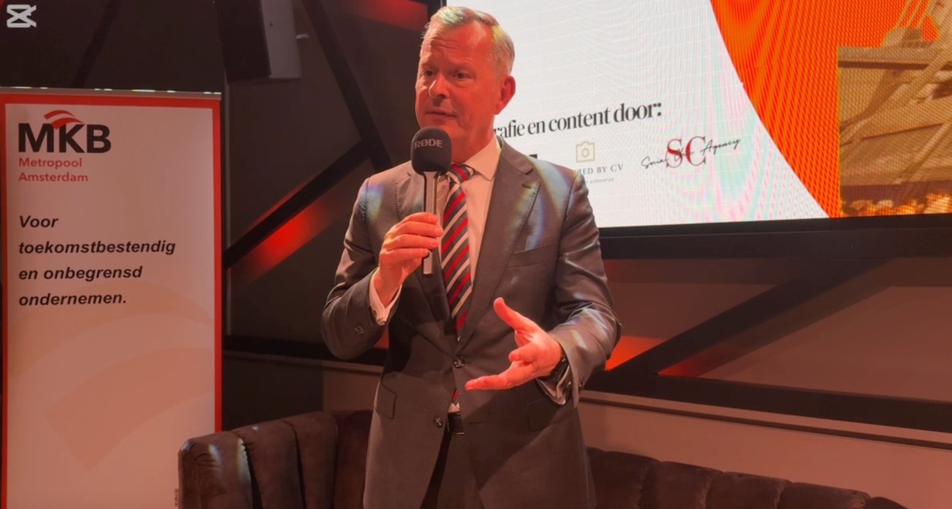 Terugblik: Enthousiaste ondernemers tijdens Lenteborrel MKB-Metropool Amsterdam (Johan Cruijf Arena)