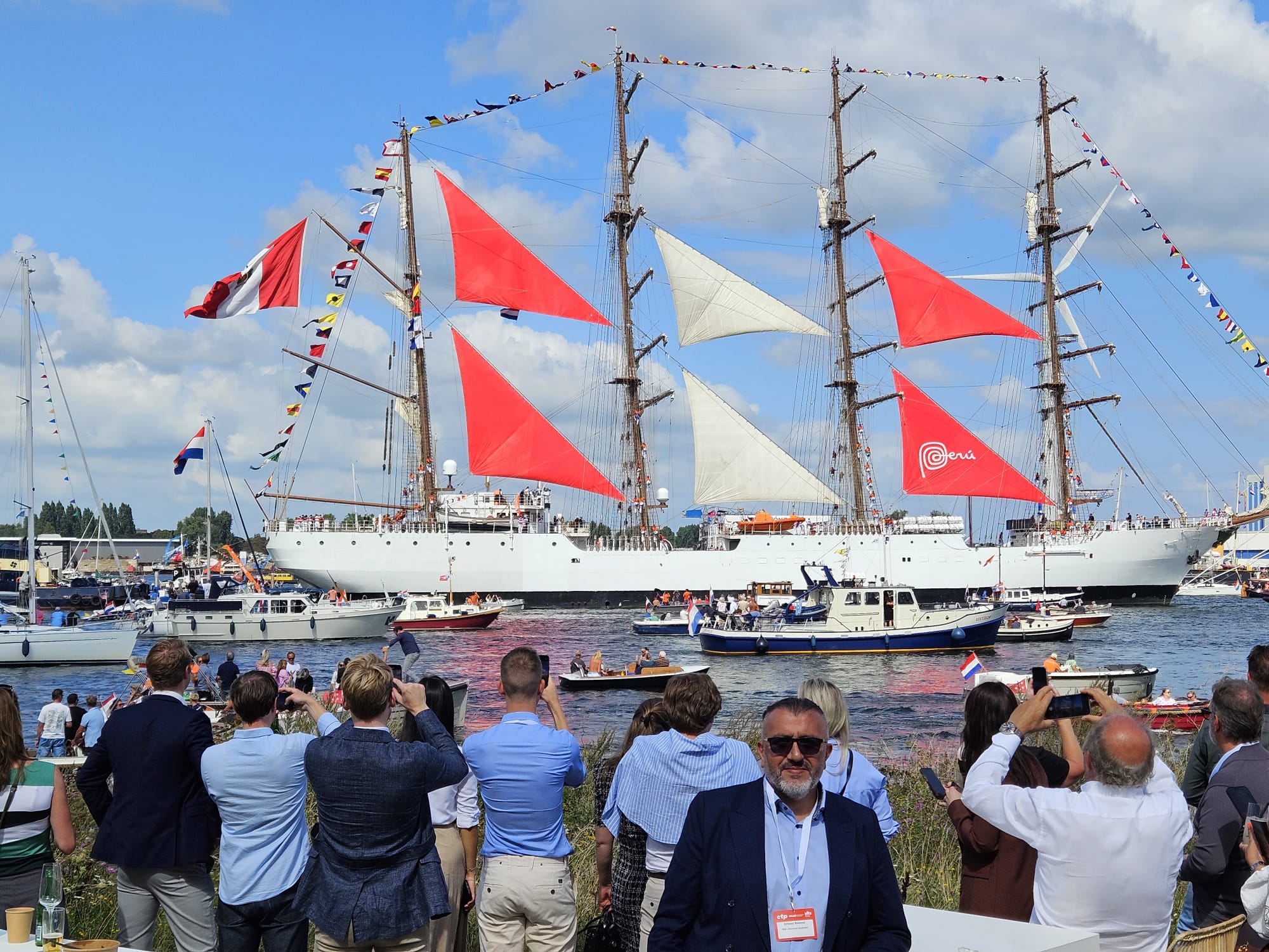 SAIL-IN Parade: Het was afgelopen woensdag genieten met een grote G
