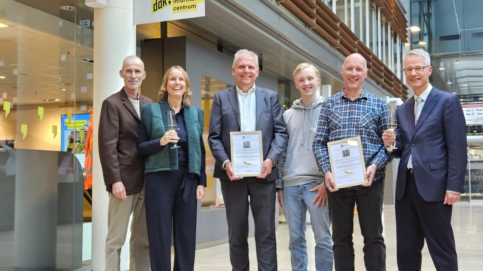 Eerste Annemieke Goudsmit Aanmoedigingsprijs voor Zuidasdok