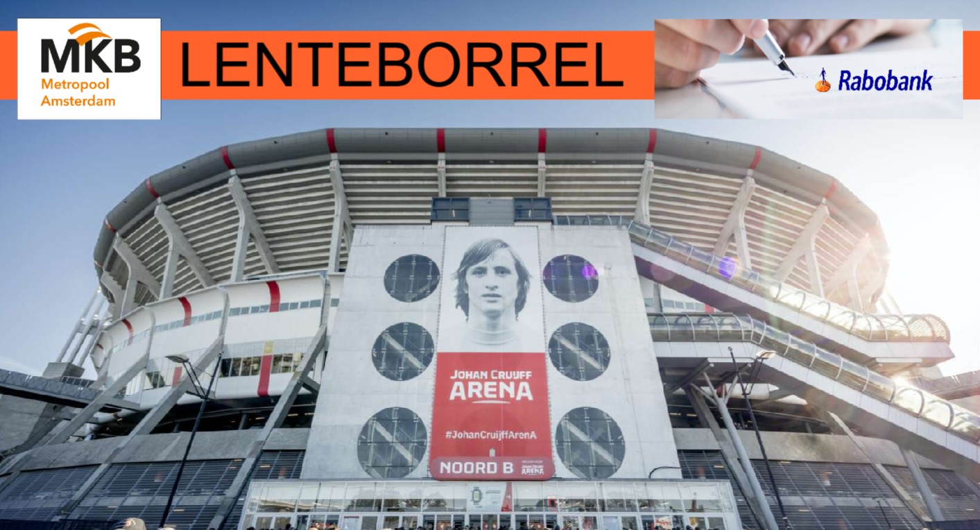 LENTEBORREL in de Johan Cruijff Arena 12 mei a.s.