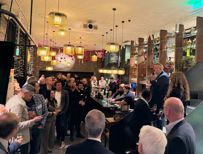  Geslaagde nieuwjaarsreceptie MKB-Metropool Amsterdam in Met Hotel Amsterdam