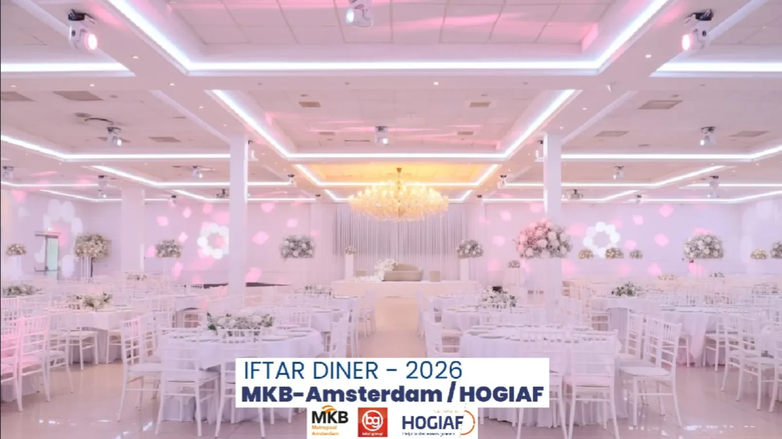 IFTAR MKB diner 'Samen sterk in Verbinding, Ondernemen, Vertrouwen en Partnerschap in tijden van verandering (besloten event)  