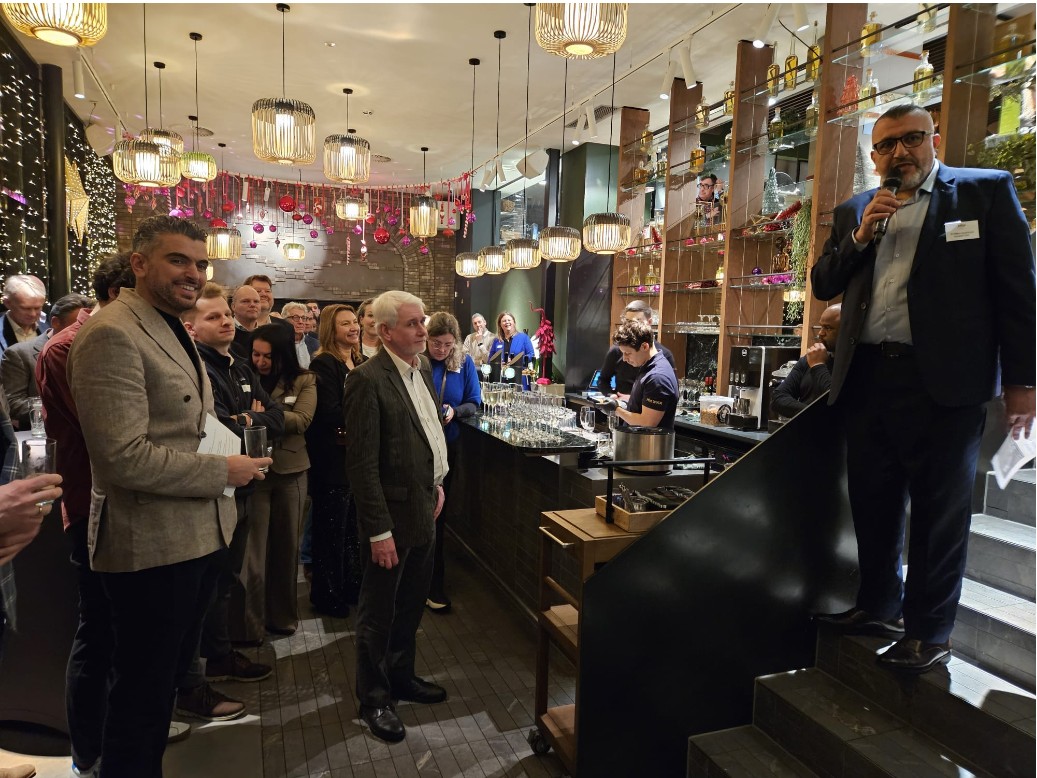 Nieuwjaarsreceptie in het MET Hotel Amsterdam 