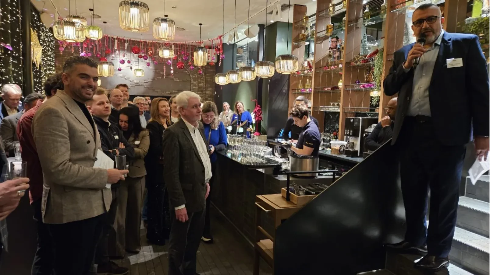 Nieuwjaarsreceptie in het MET Hotel Amsterdam 