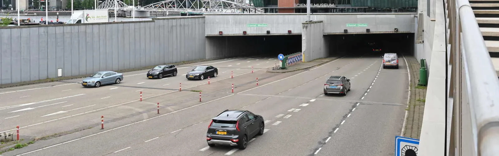IJ-tunnel anderhalf jaar dicht