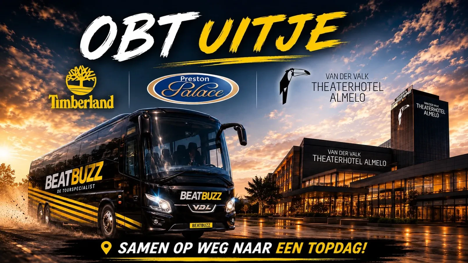 Gewijzigd programma - Jaarlijks uitje OBT-leden vrijdag 12-06-2026