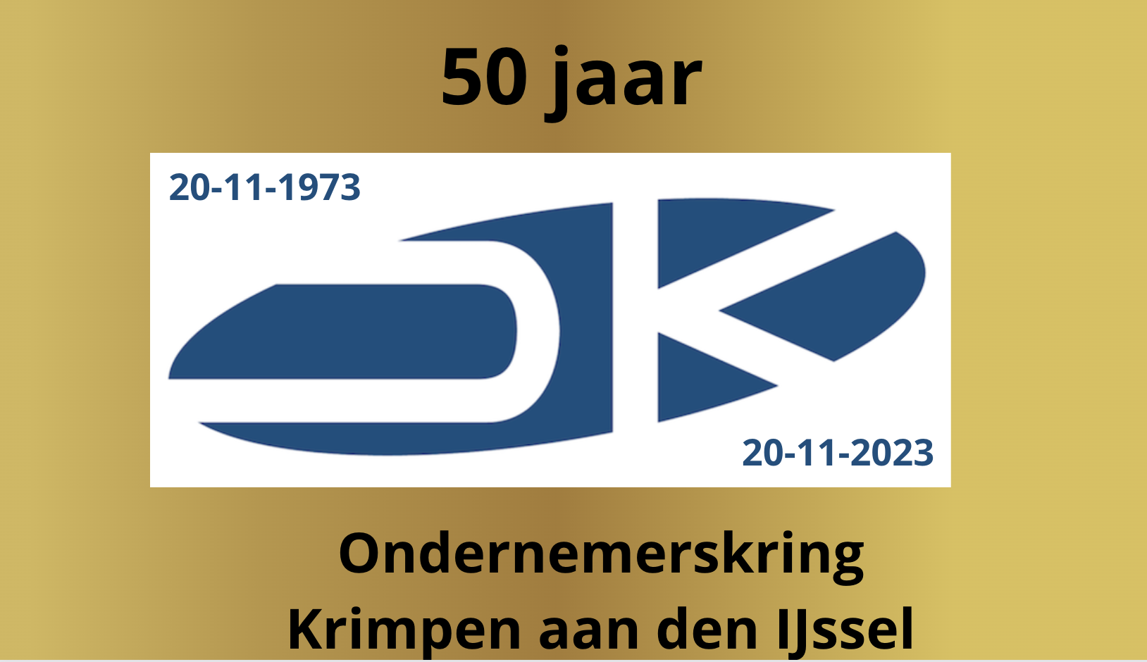 Nieuwjaarsbijeenkomst met een gouden randje 
