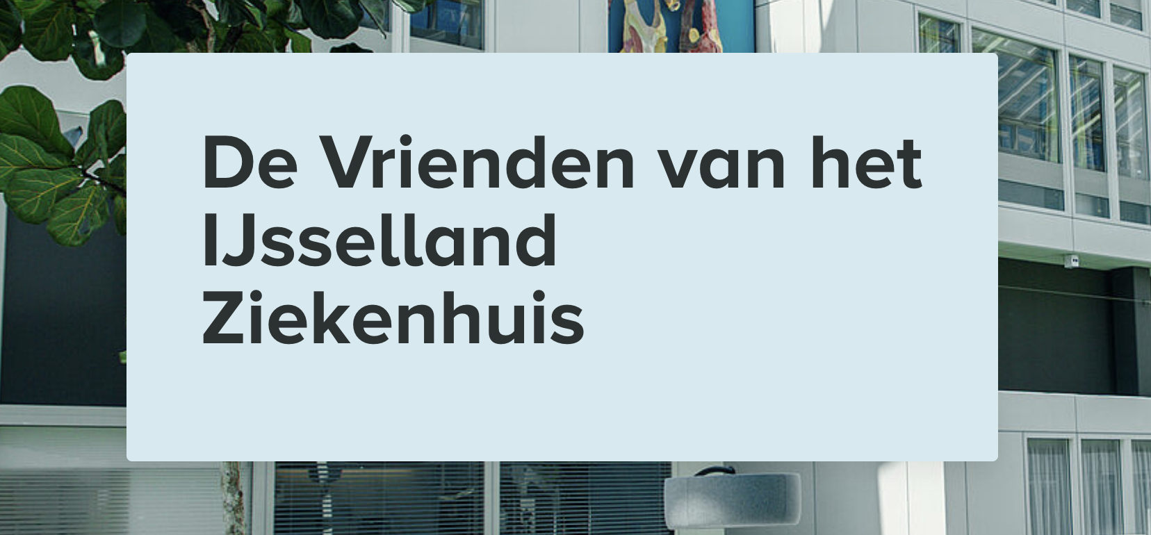 Bezoek IJsselland Ziekenhuis 