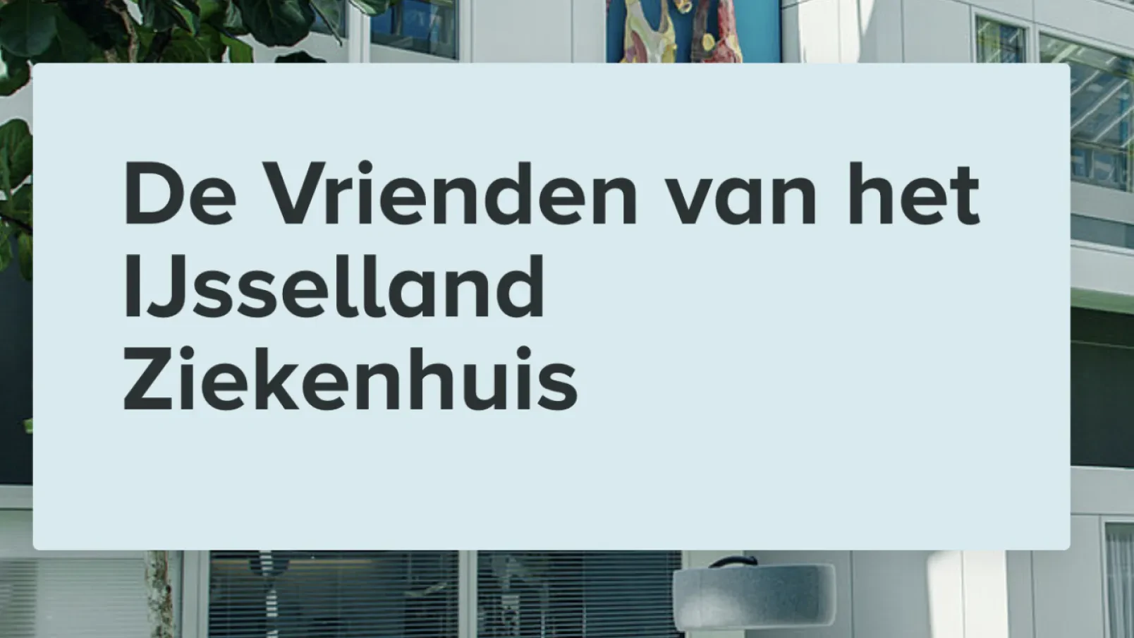 Bezoek IJsselland Ziekenhuis 