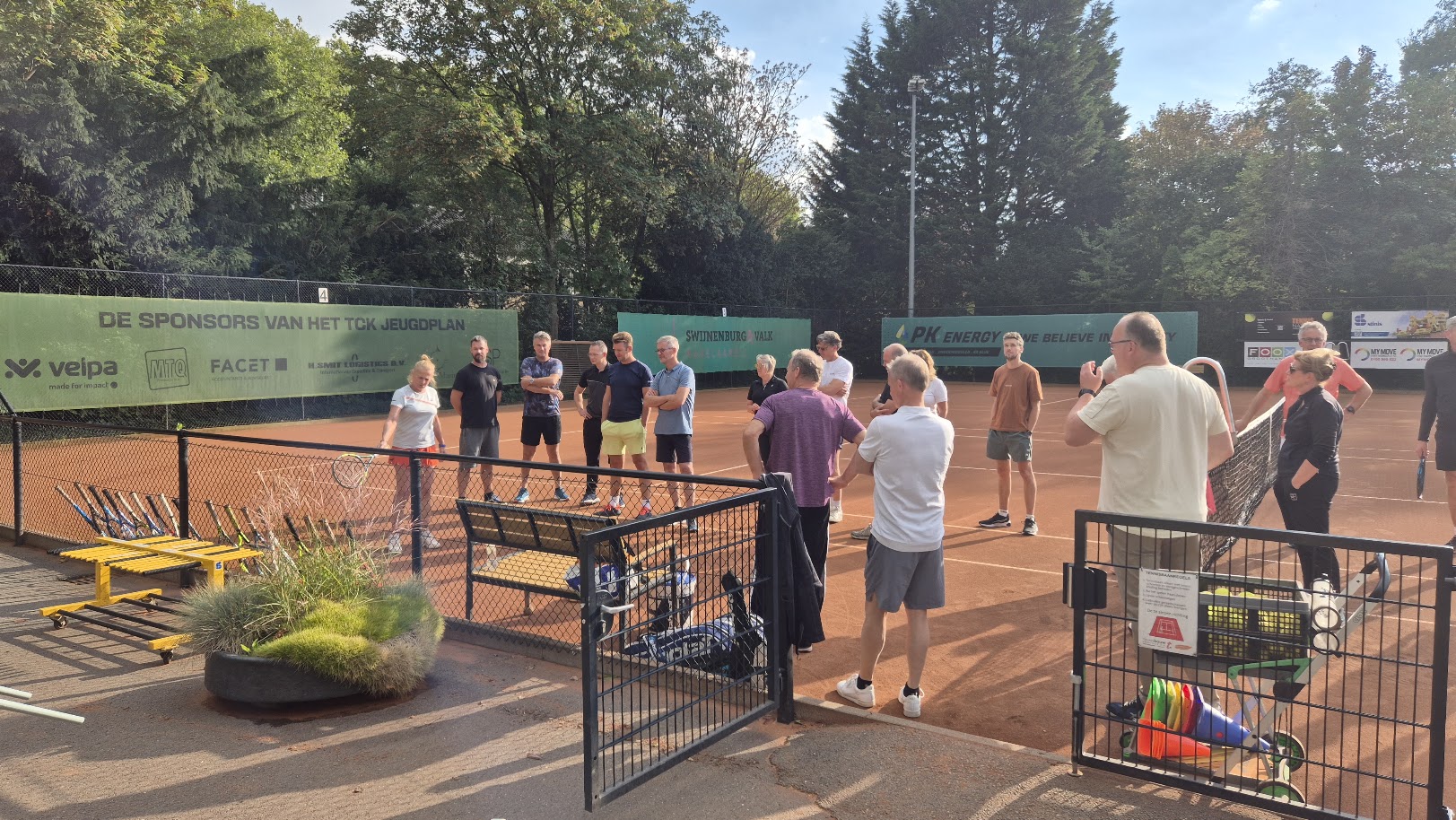 Geslaagd event bij Tennisclub Krimpen