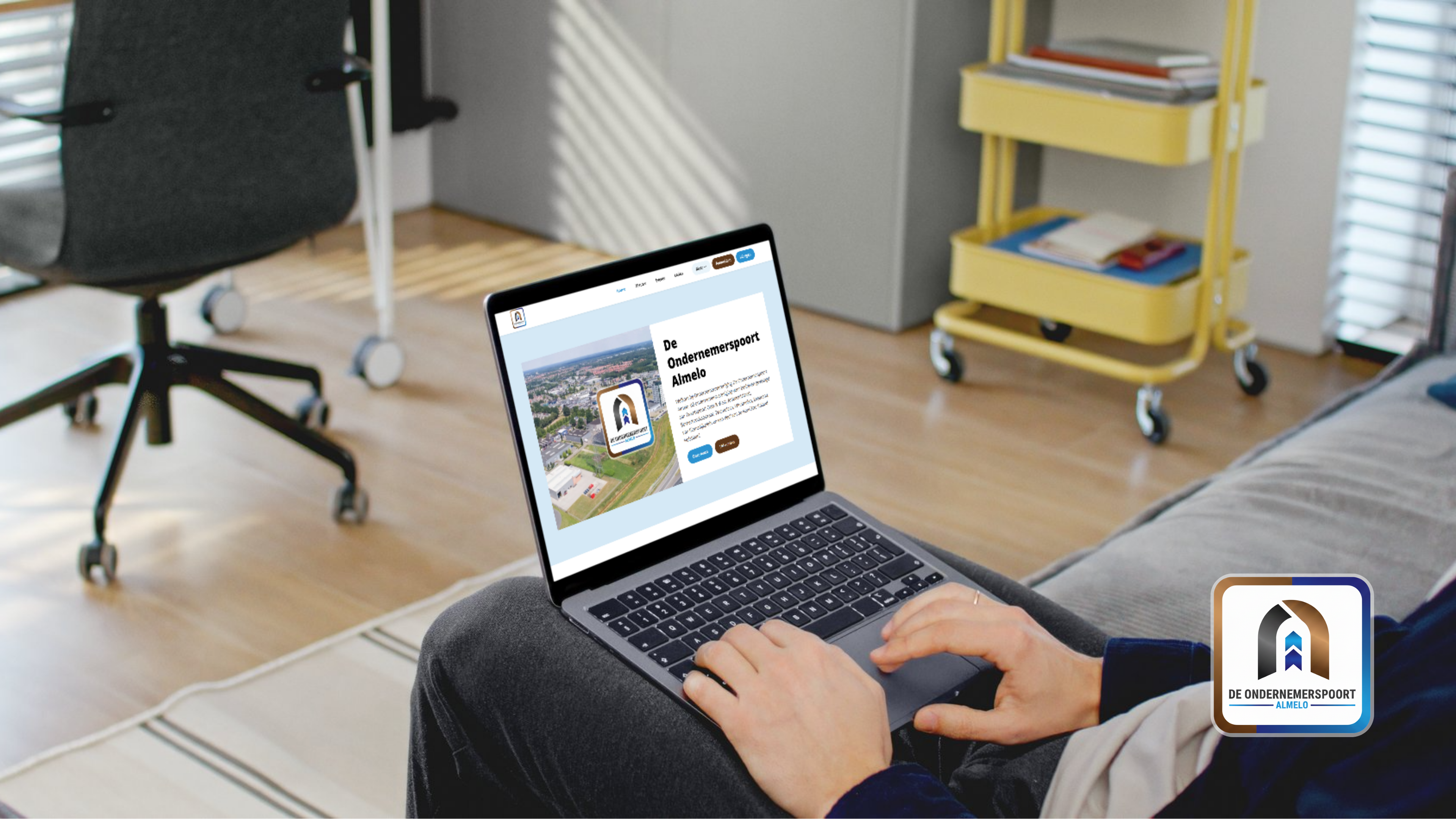 Nieuwe website De Ondernemerspoort Almelo online