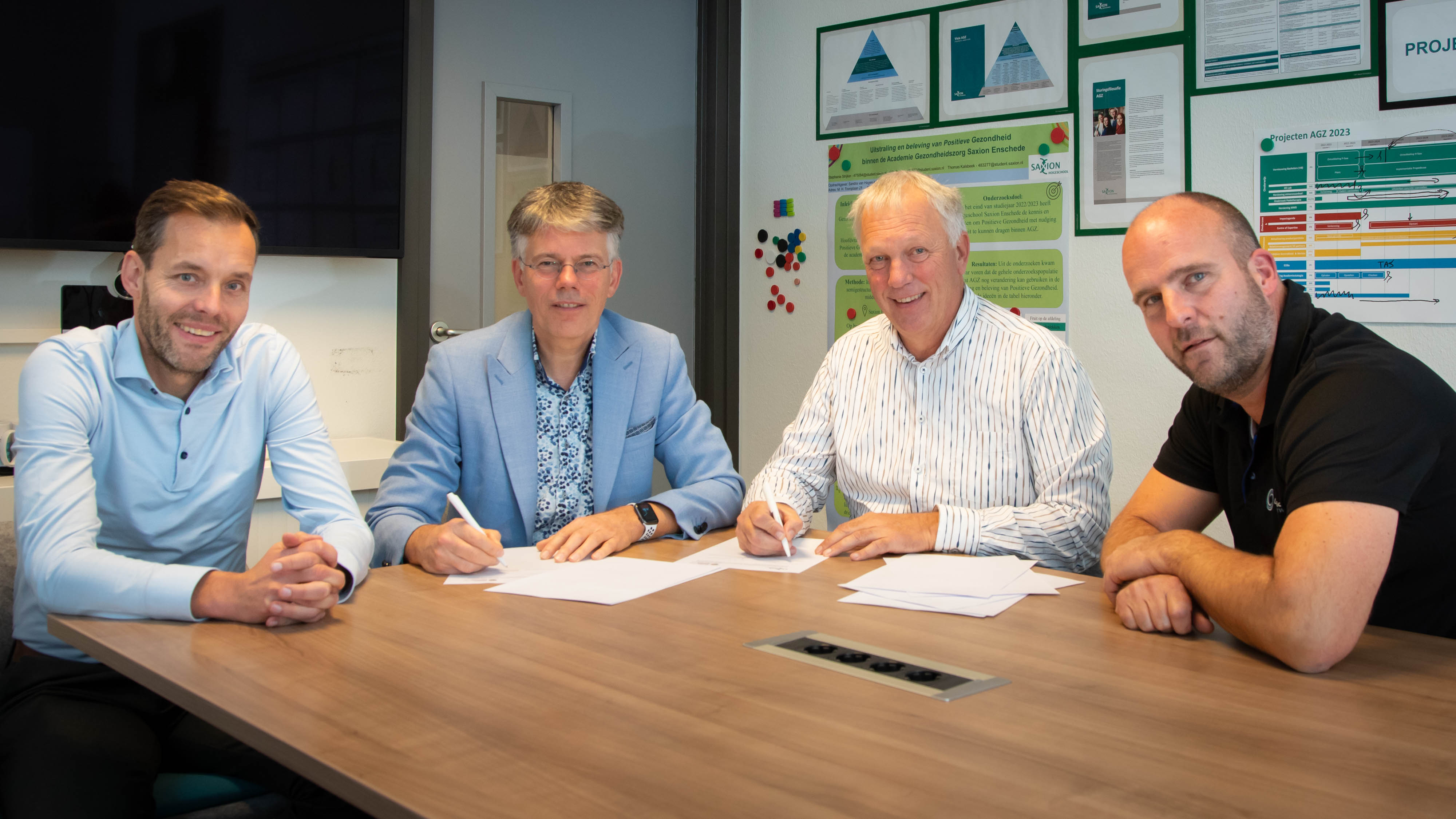Samenwerking Saxion/Academie Gezondheidszorg met de Twentse Fysiotherapeuten Organisatie TFO